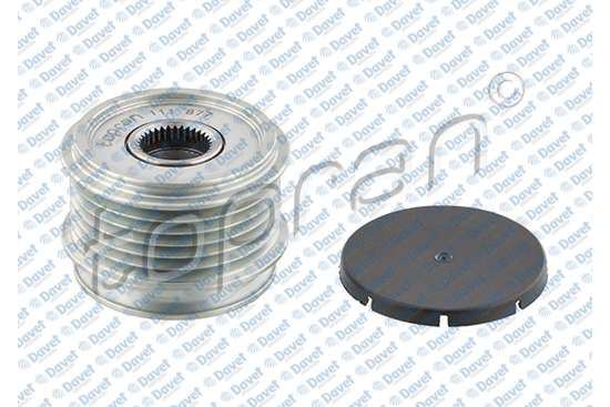 TOPRAN 111877001 Alternator Kasnagi Transporter V T5 Caddy Iii 1.9tdi (04->) Golf V 1.6 (04->) Crafter 2.5td Golf Iv 1.9tdi Agr Polo 1.4tdi Amf Bay Bgu Bes Bef Bkc